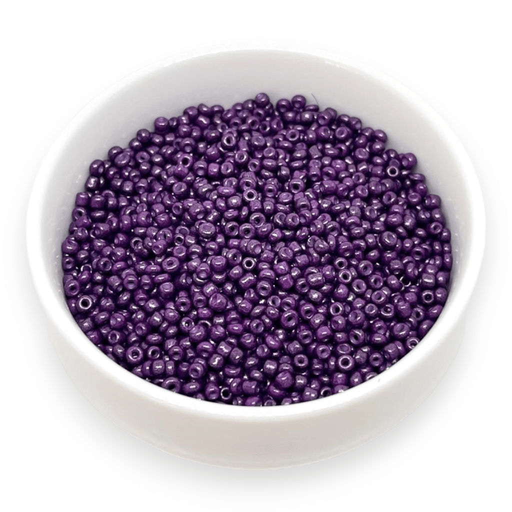 Mostacilla China cuentas de 2 mm unicolor / 30 gramos6