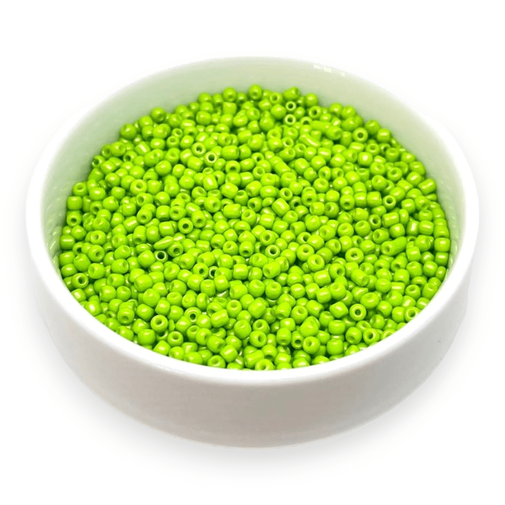 Mostacilla China cuentas de 2 mm unicolor / 30 gramos3