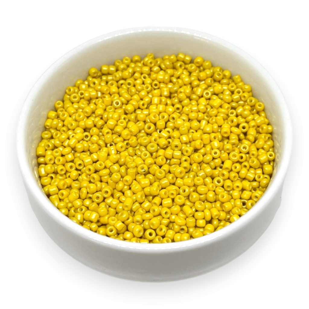 Mostacilla China cuentas de 2 mm unicolor / 30 gramos9