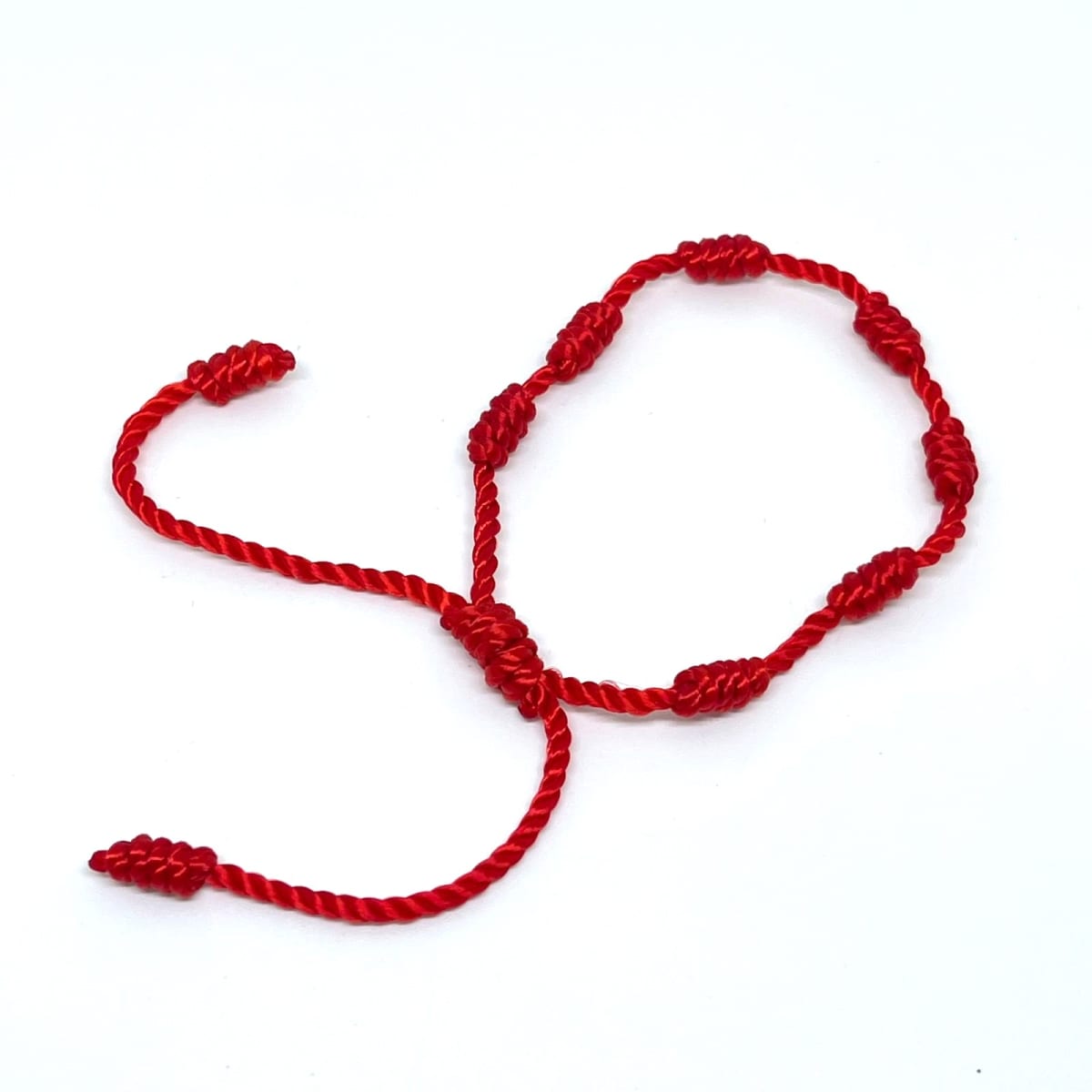 Pulsera roja 7 nudos1