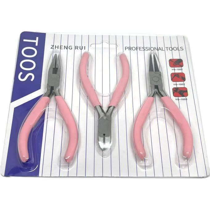 Alicate acero al carbono corte apretar doblar / set6