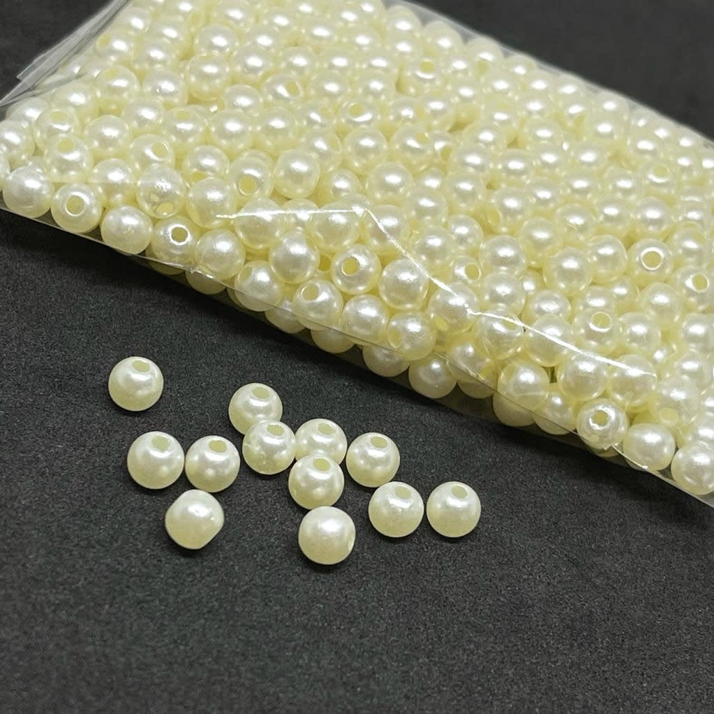 Cuentas de perlas sintéticas 5 - 8 mm / 50 grs7