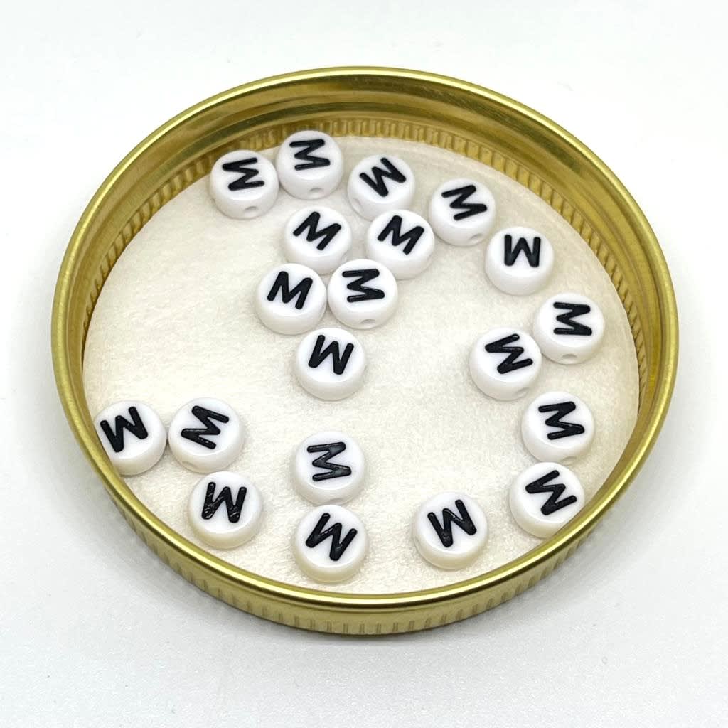 Letras plásticas redonda abecedario / 40 uds14