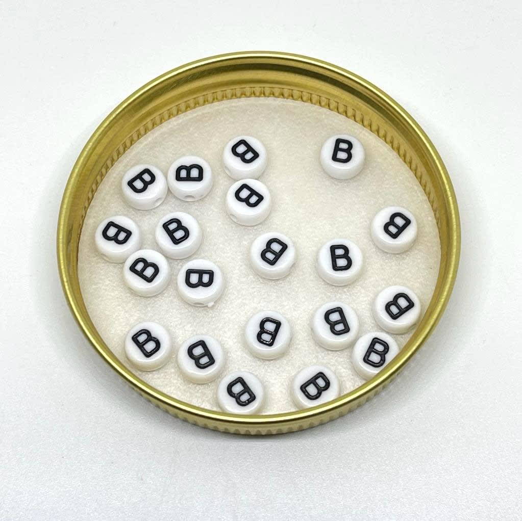 Letras plásticas redonda abecedario / 40 uds3