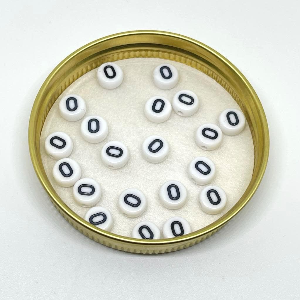 Letras plásticas redonda abecedario / 40 uds16