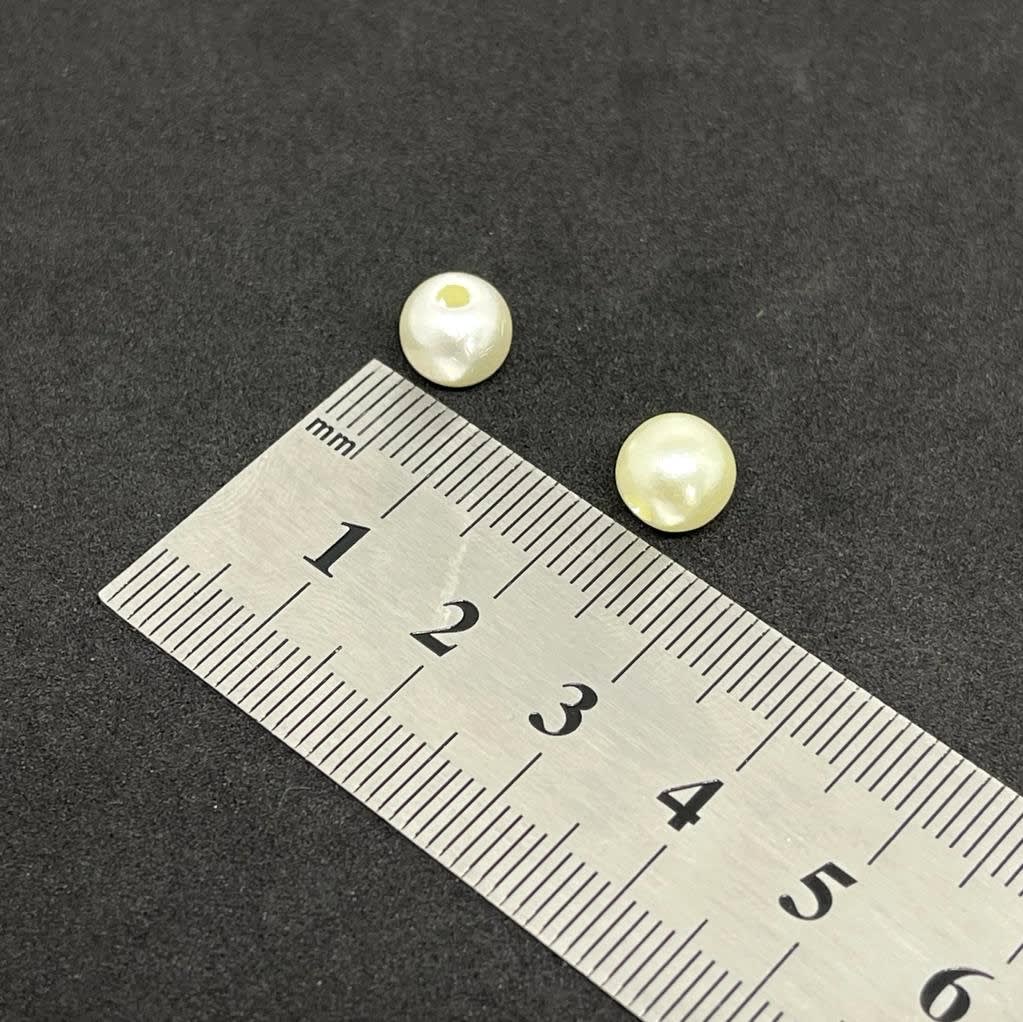 Cuentas de perlas sintéticas 5 - 8 mm / 50 grs4