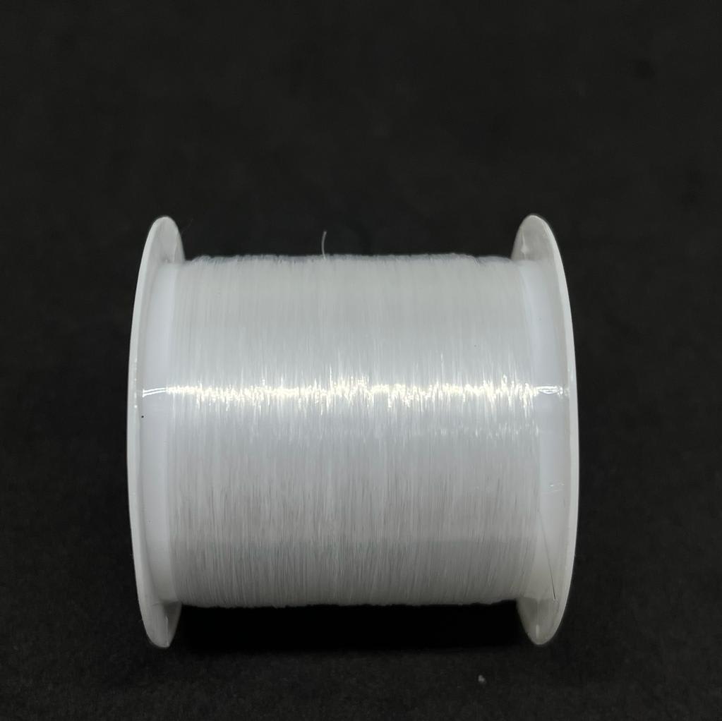 Hilo nylon rígido de pescar transparente / rollo5