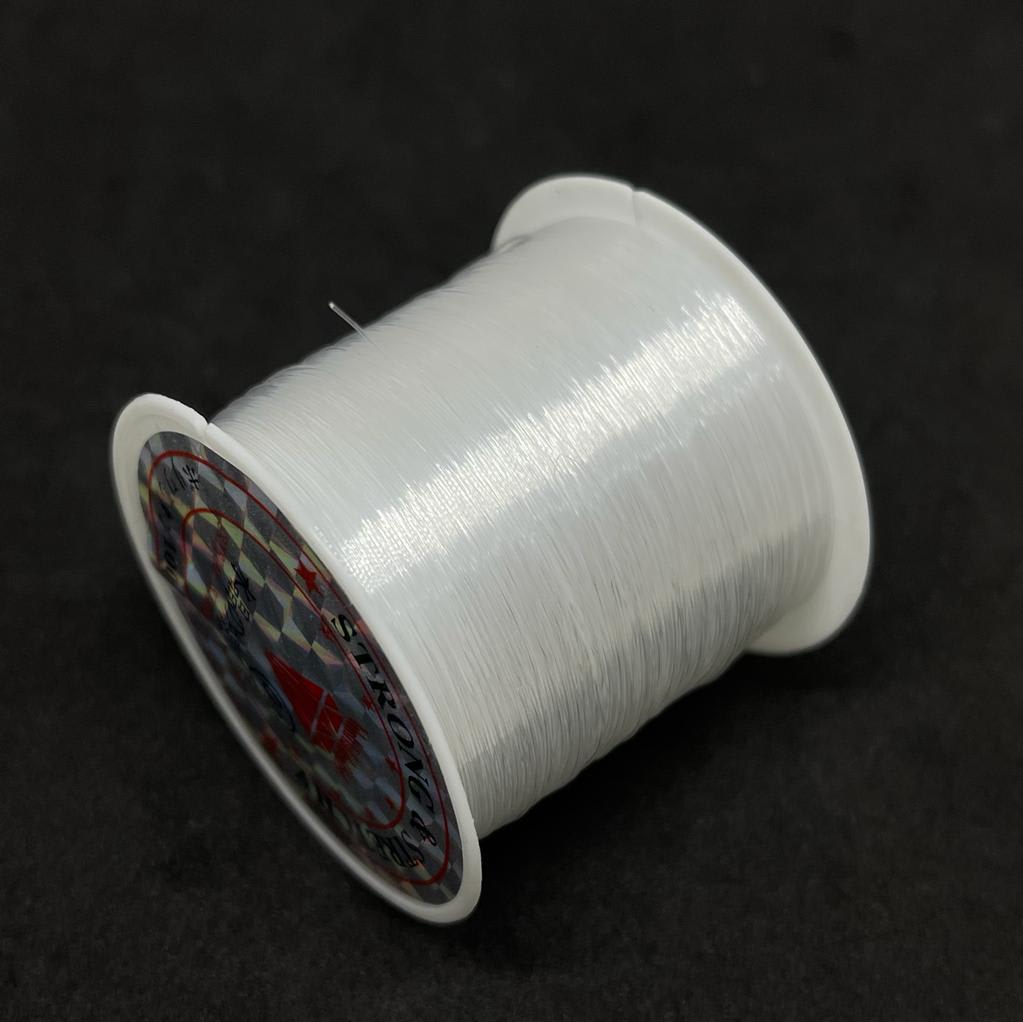 Hilo nylon rígido de pescar transparente / rollo4