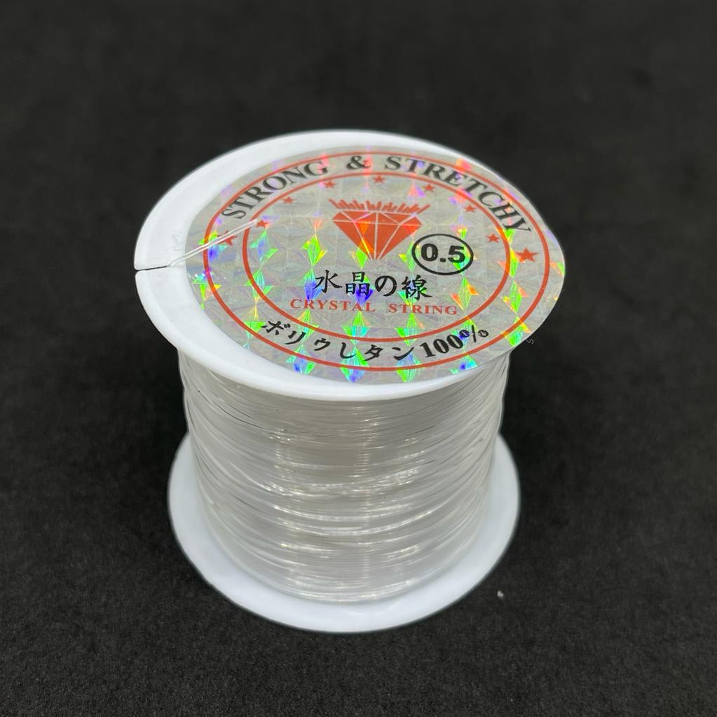 Hilo nylon rígido de pescar transparente / rollo2