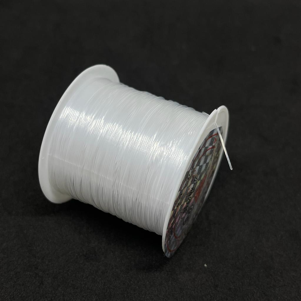 Hilo nylon rígido de pescar transparente / rollo1