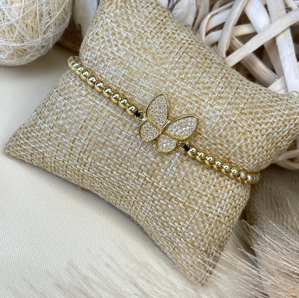 Pulsera ajustable hilo chino acero / unidad7