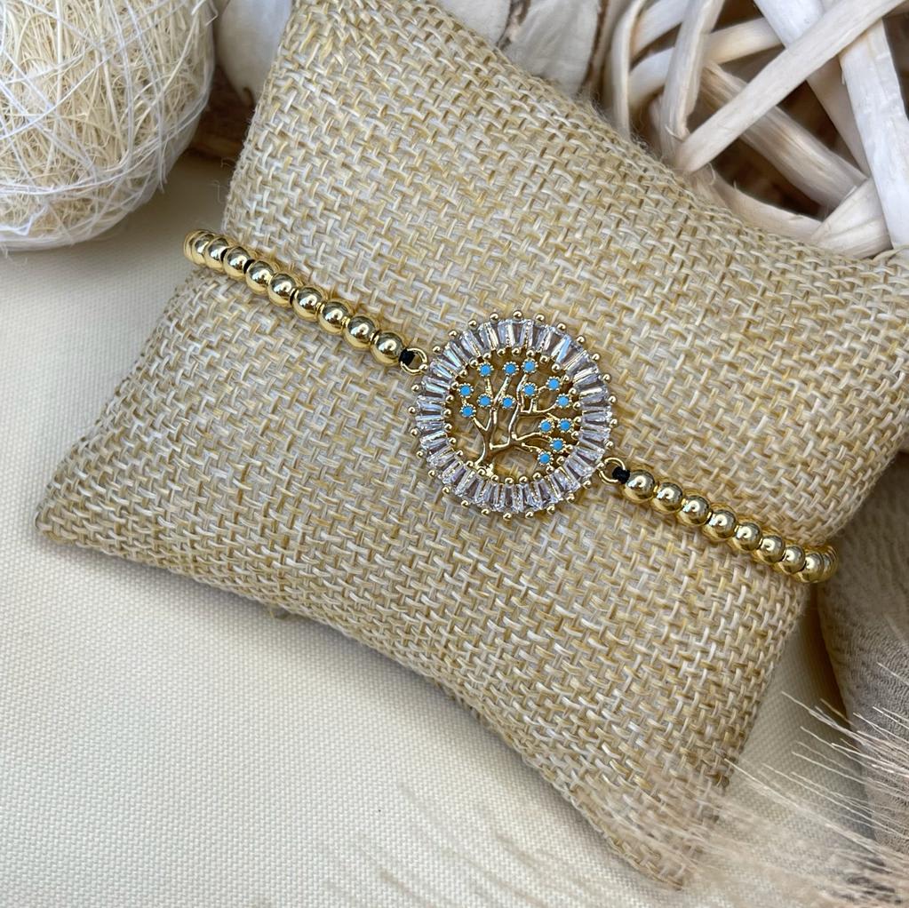 Pulsera ajustable hilo chino acero / unidad6