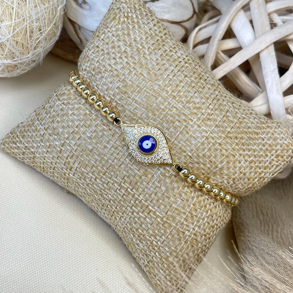 Pulsera ajustable hilo chino acero / unidad5