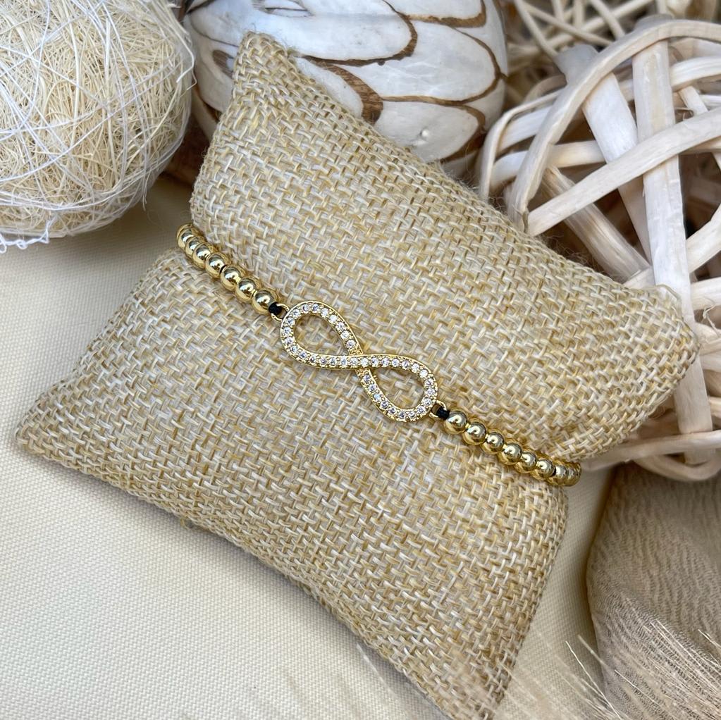 Pulsera ajustable hilo chino acero / unidad3