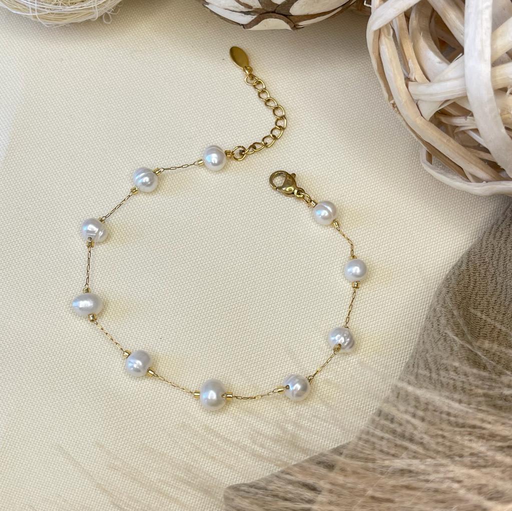 Pulsera ajustable de cadena en acero / unidad5