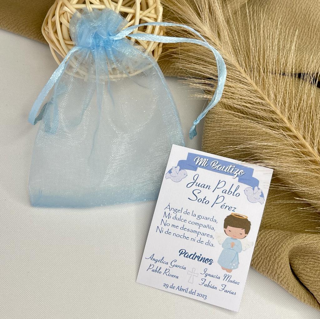 Souvenir decenarios de madera para recuerdos de bautizo comunión / docena5