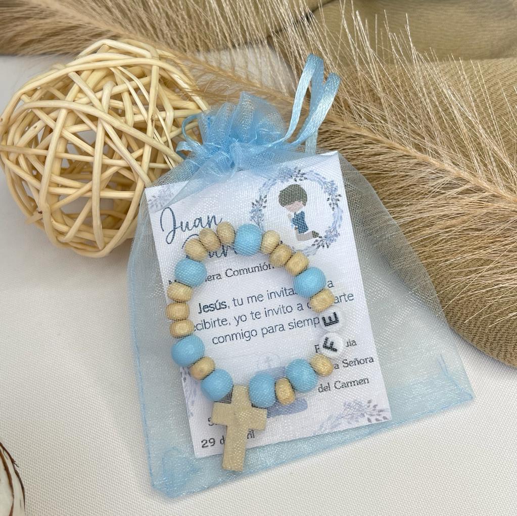 Souvenir Decenarios Fe para recuerdos de bautizo comunión / docena5