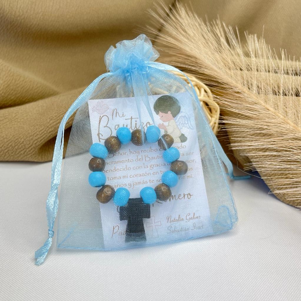 Souvenir Decenarios para recuerdos de bautizo comunión / docena4