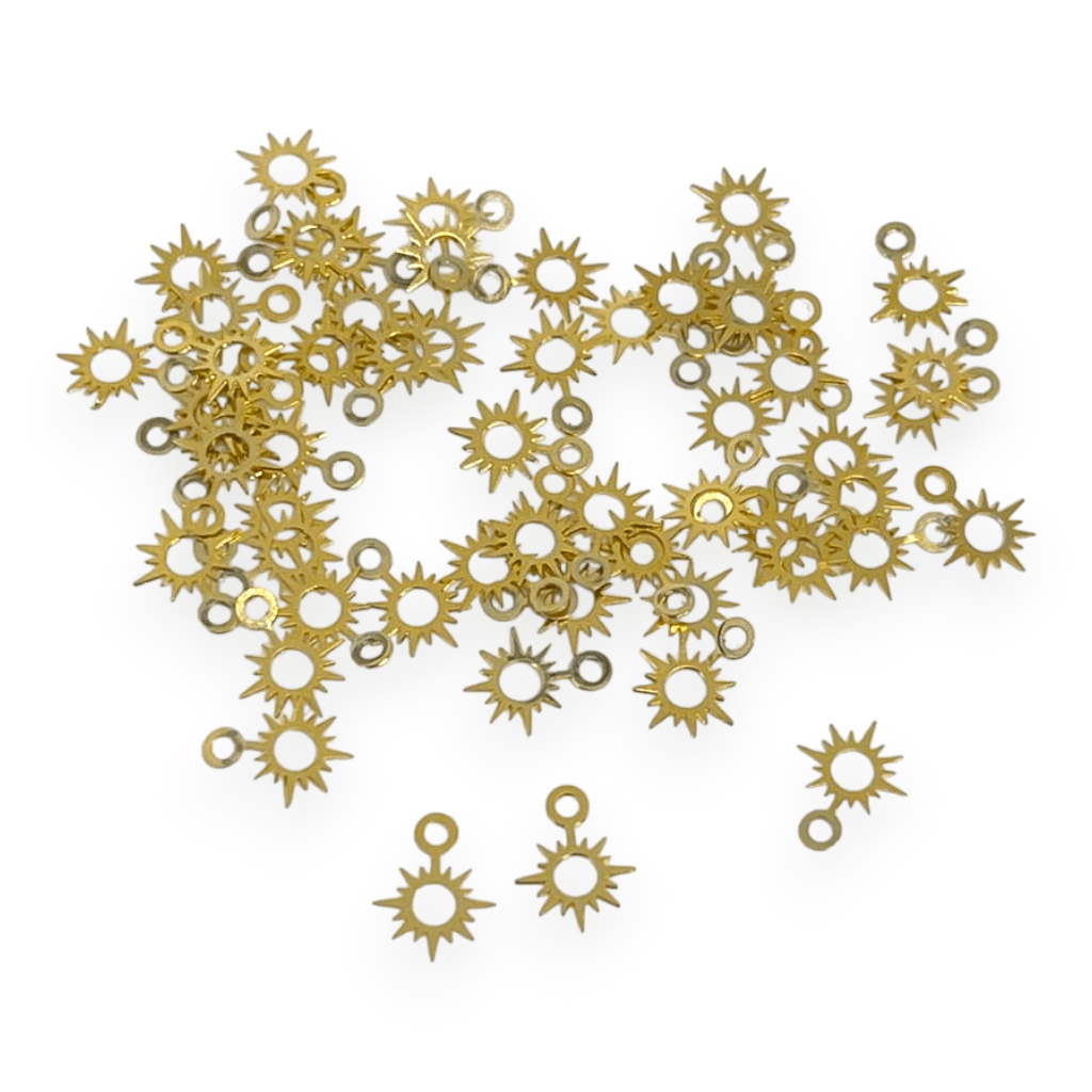 Dije mini colgante Gold-filled / unidad11