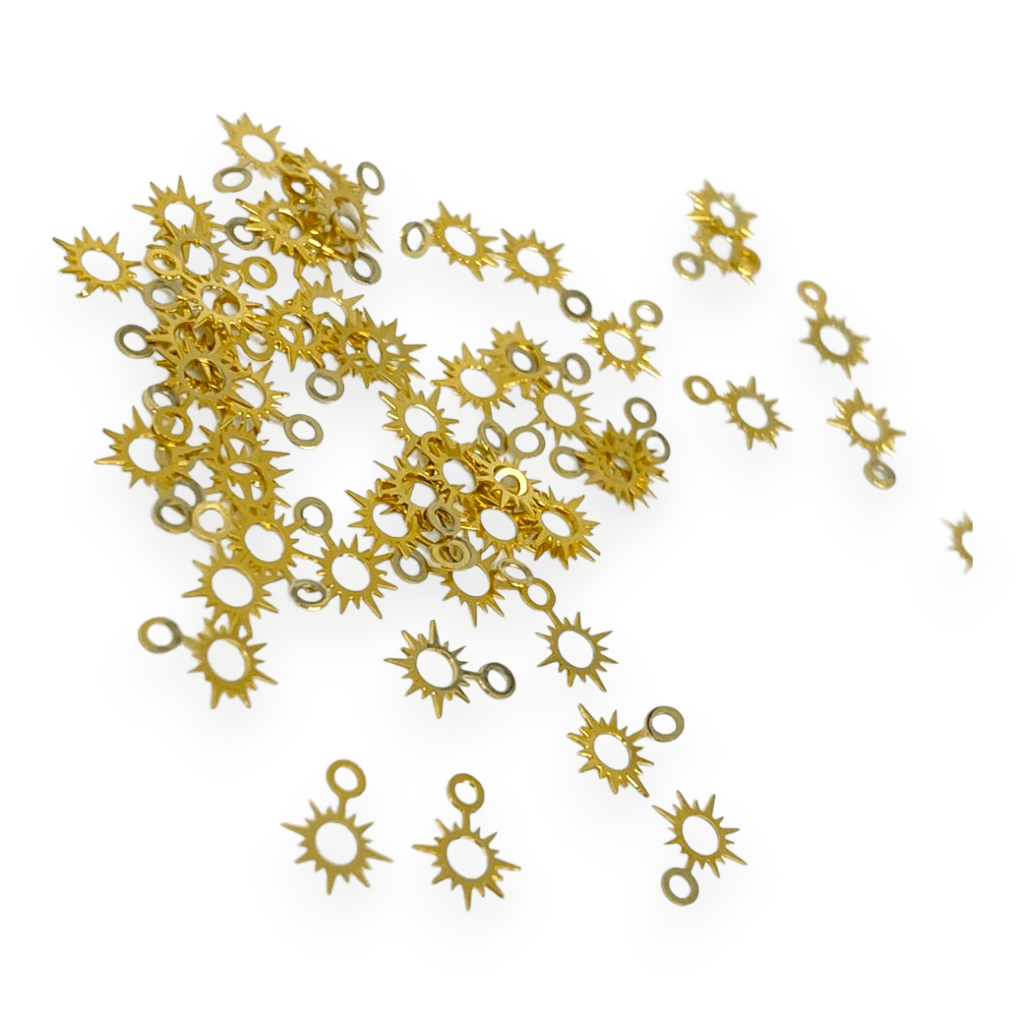 Dije mini colgante Gold-filled / unidad10