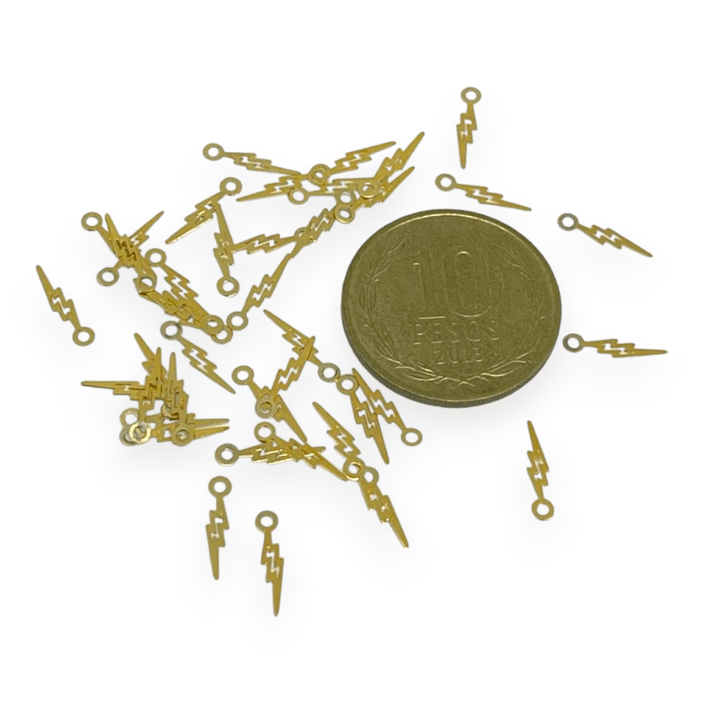 Dije mini colgante Gold-filled / unidad7