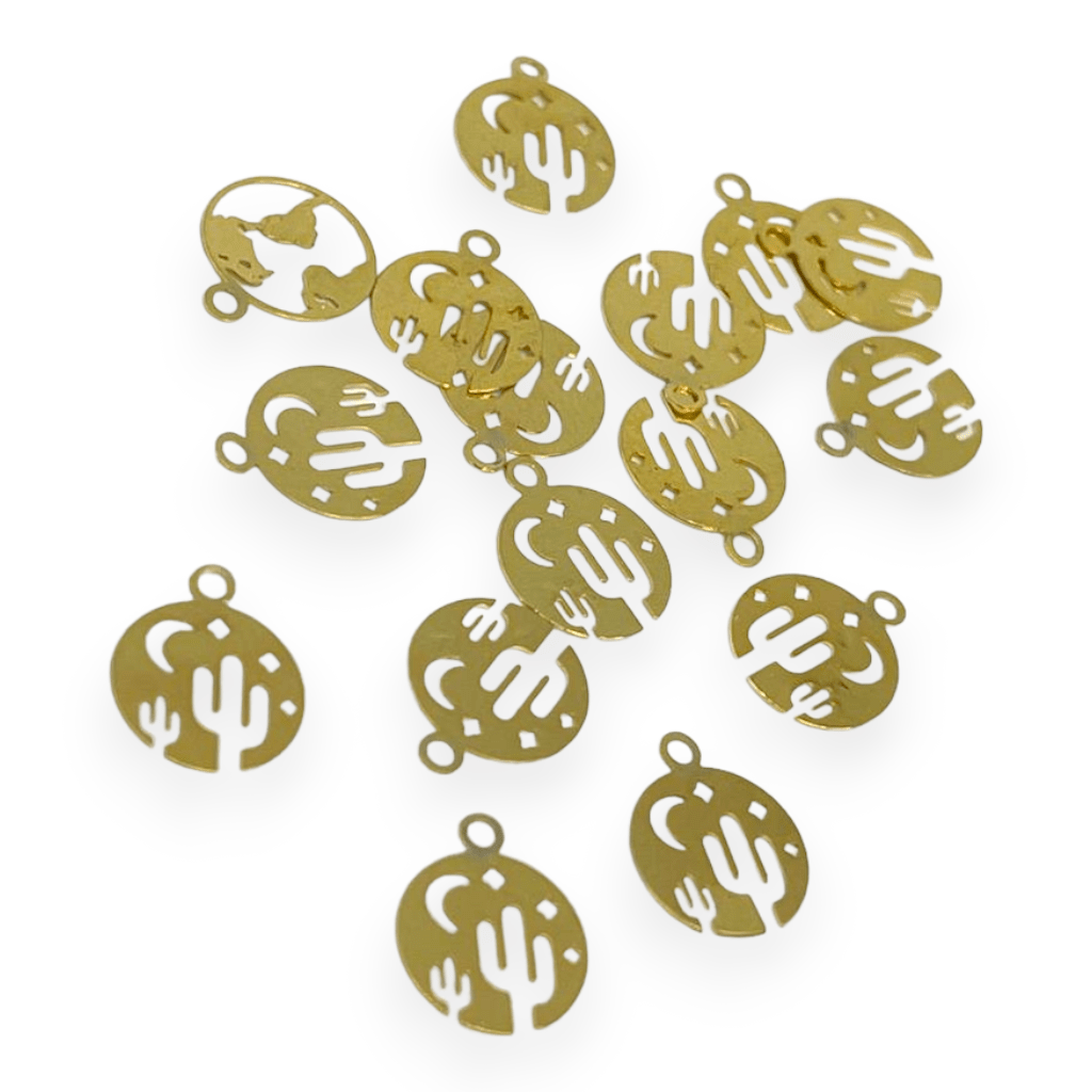 Dije mini colgante Gold-filled / unidad5