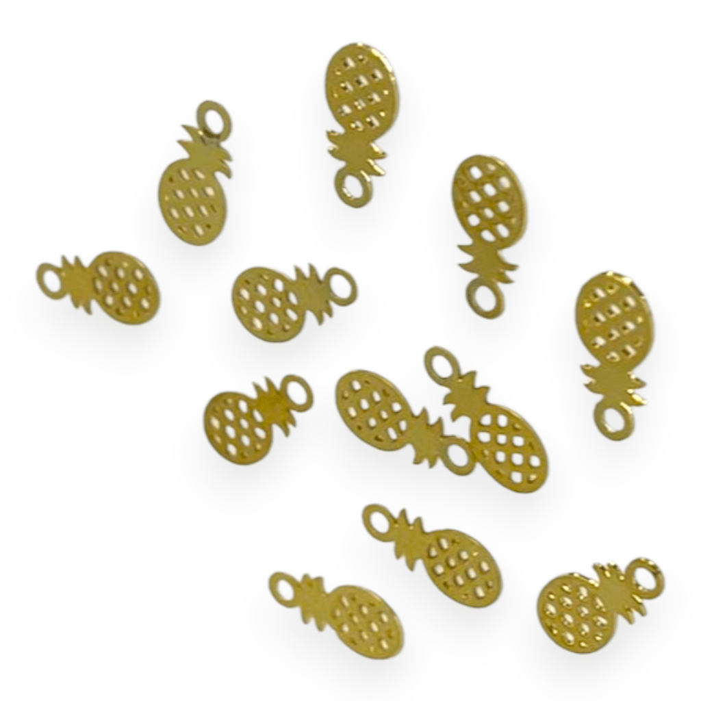 Dije mini colgante Gold-filled / unidad4