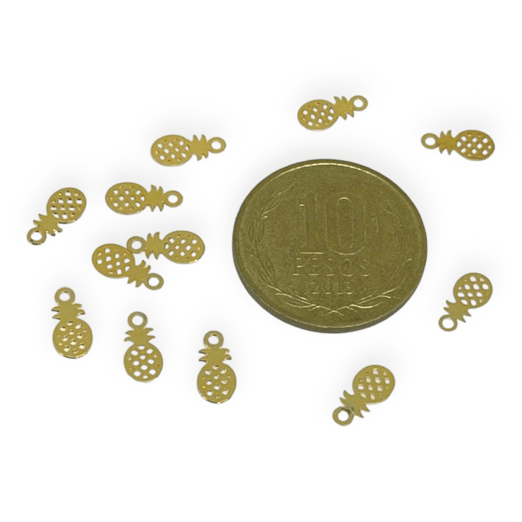 Dije mini colgante Gold-filled / unidad2