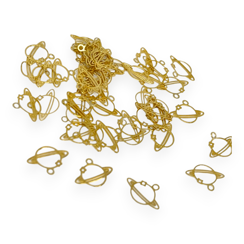 Dije mini colgante Gold-filled / unidad19