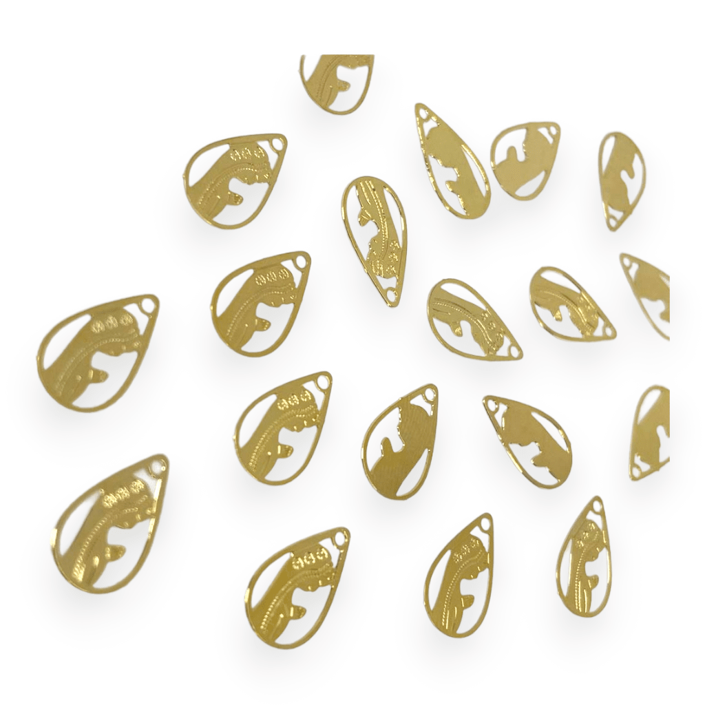 Dije colgante religioso Virgen Jesús Gold-filled /unidad19