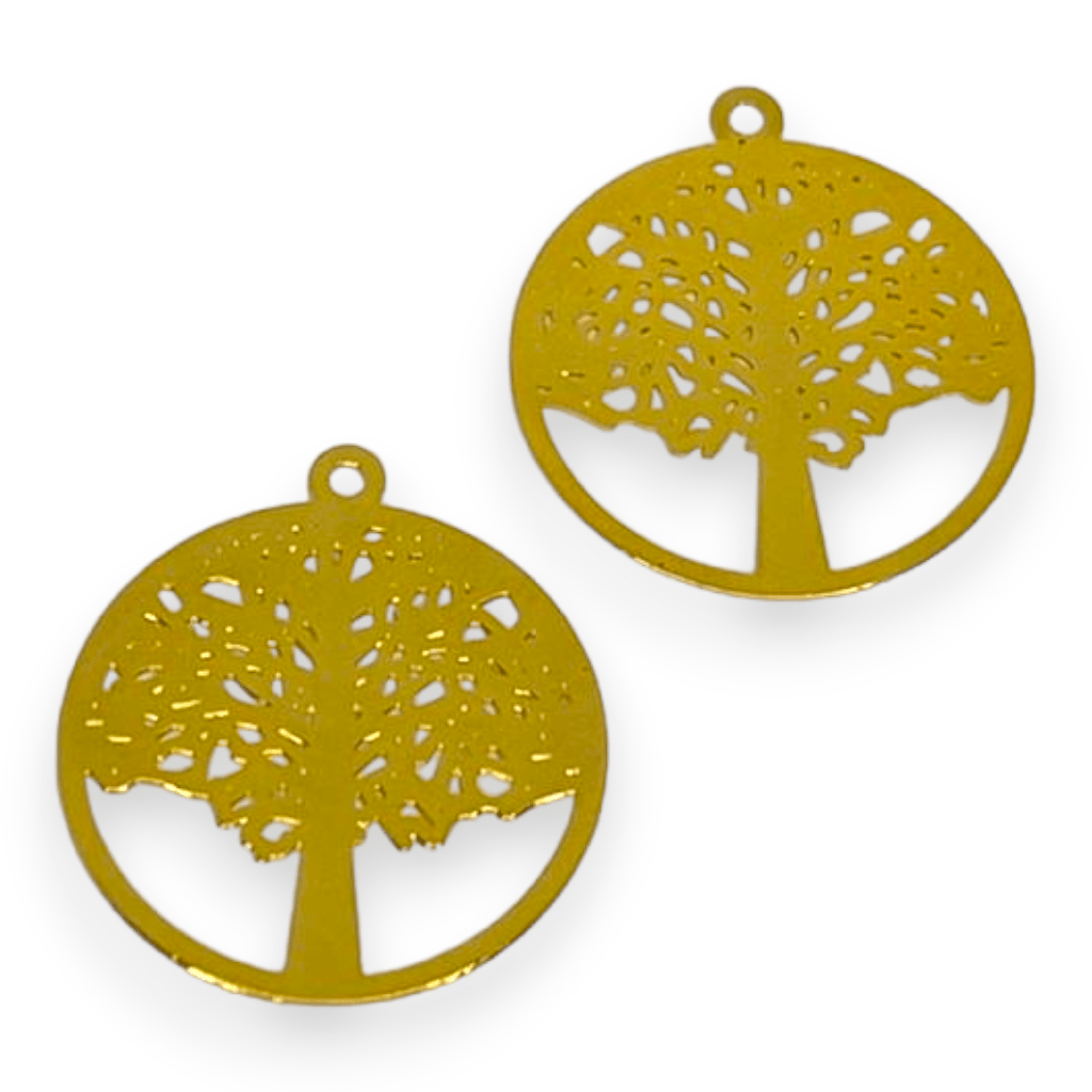 Dije árbol mascota corazón alas Gold-filled / unidad11