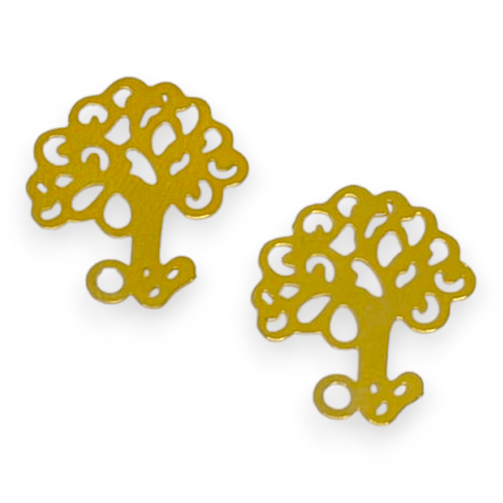 Dije árbol mascota corazón alas Gold-filled / unidad9