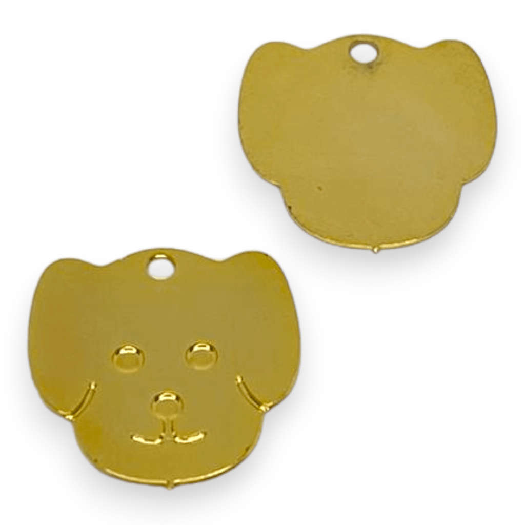 Dije árbol mascota corazón alas Gold-filled / unidad18