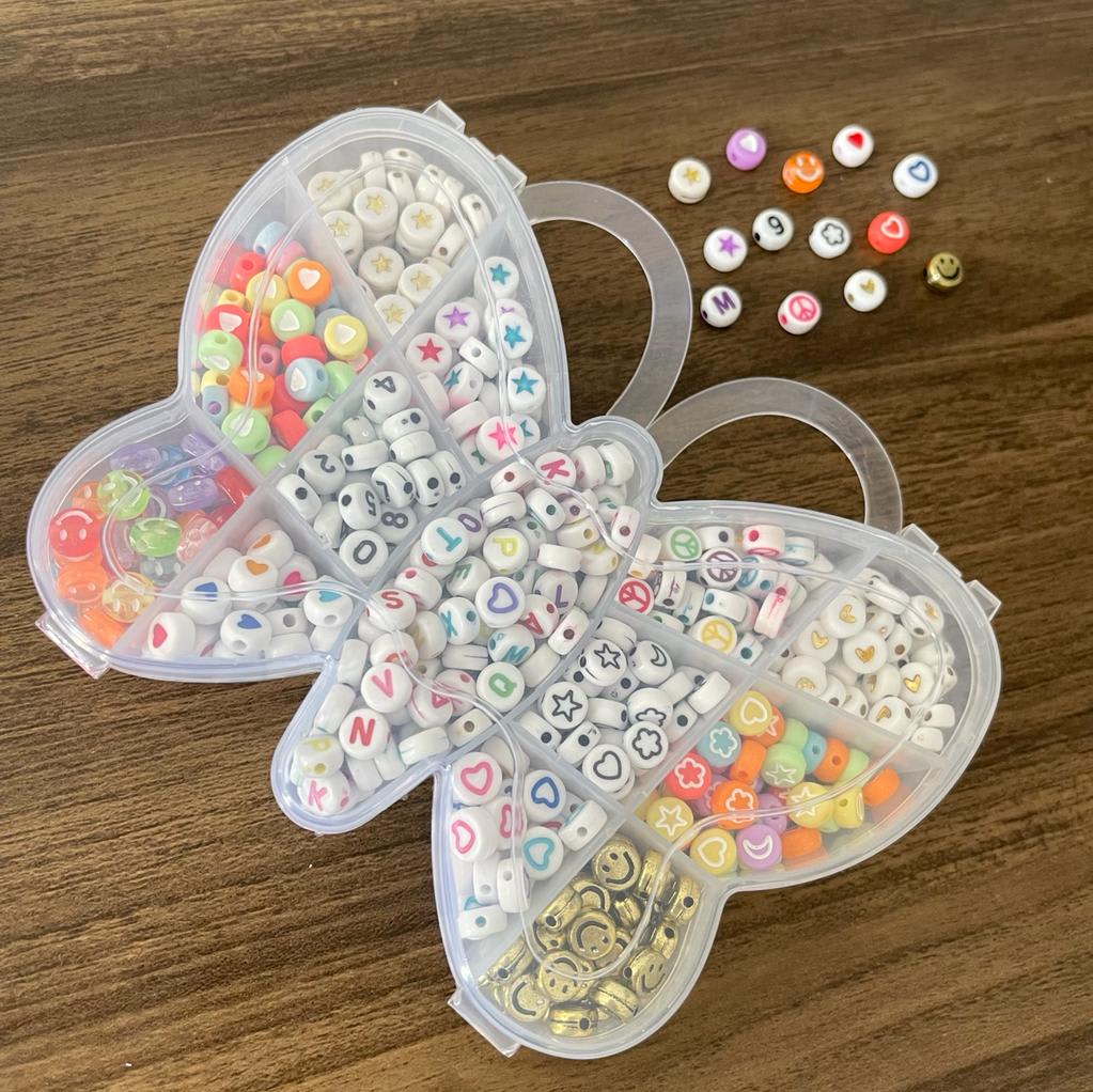 Kit mariposa de abalorios surtido para niñas2