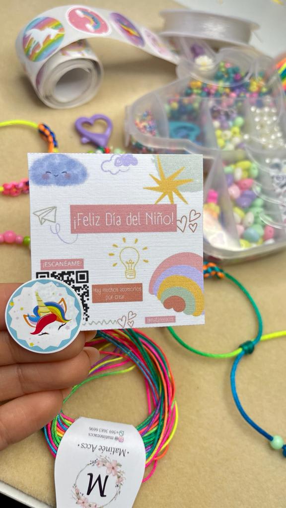 Kit para crear pulseras de niña2