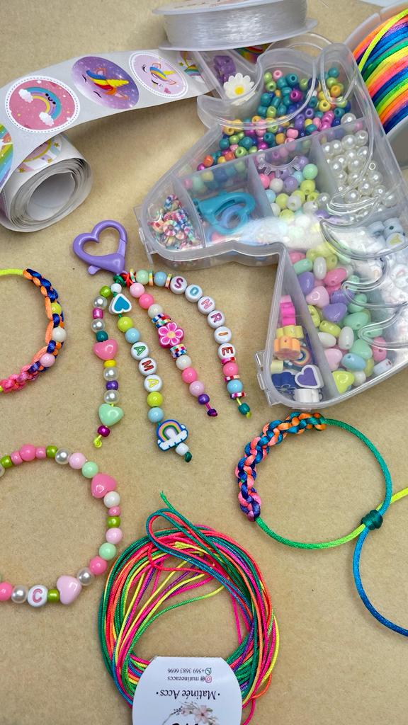 Kit para crear pulseras de niña3