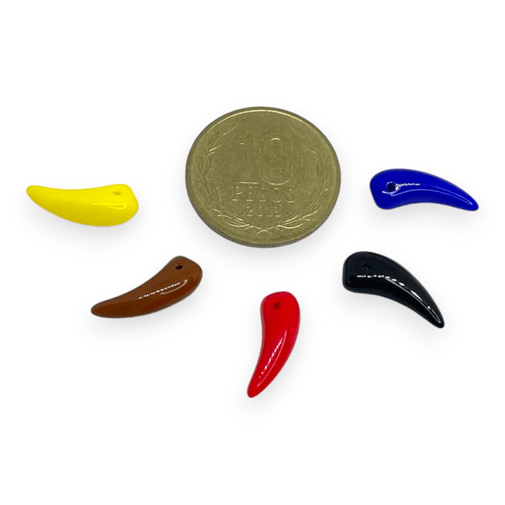 Pasador cuerno multicolor protección / 5 uds2