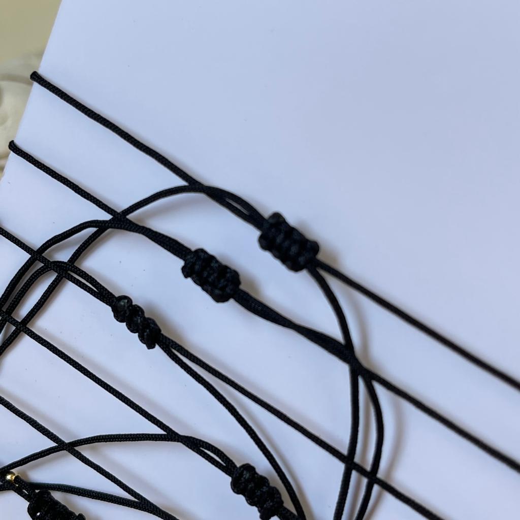 Pulsera hilito rojo protección ojo turco ajustable al mayor / pack4