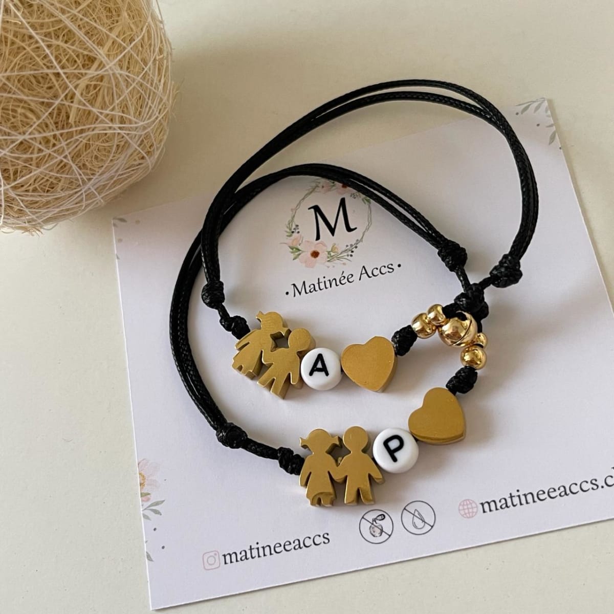 Regalos San Valentin pareja pulseras con imán / set1