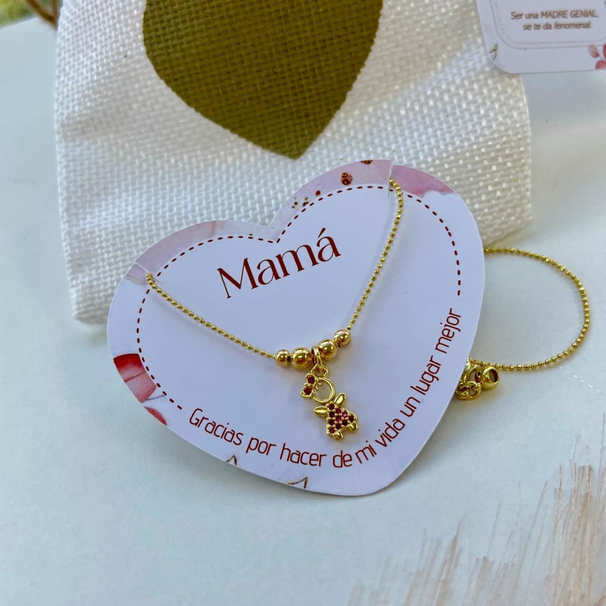 Collar ajustable regalo para mamá / unidad7