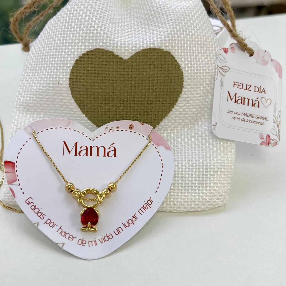 Collar ajustable regalo para mamá / unidad3
