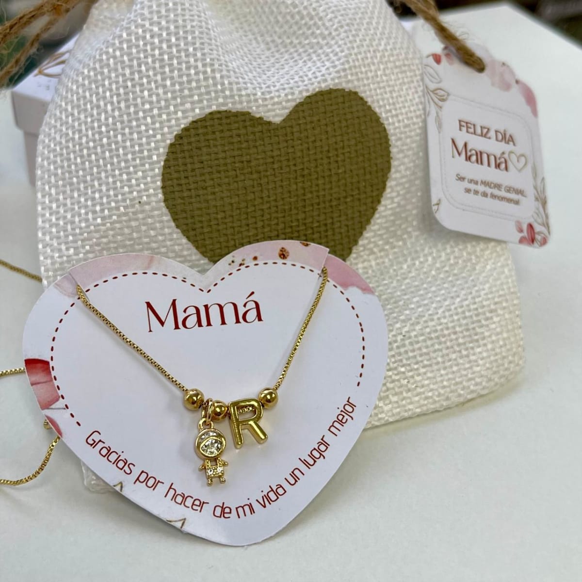 Collar ajustable regalo para mamá / unidad5