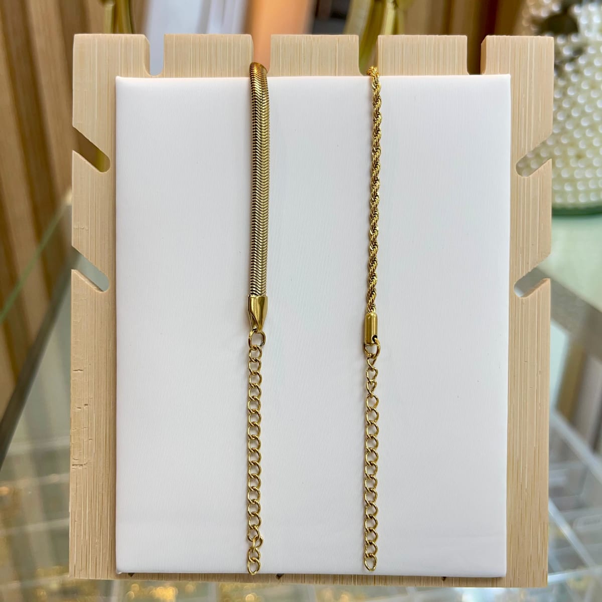 Pulsera tejido tourbillón serpiente acero / unidad3