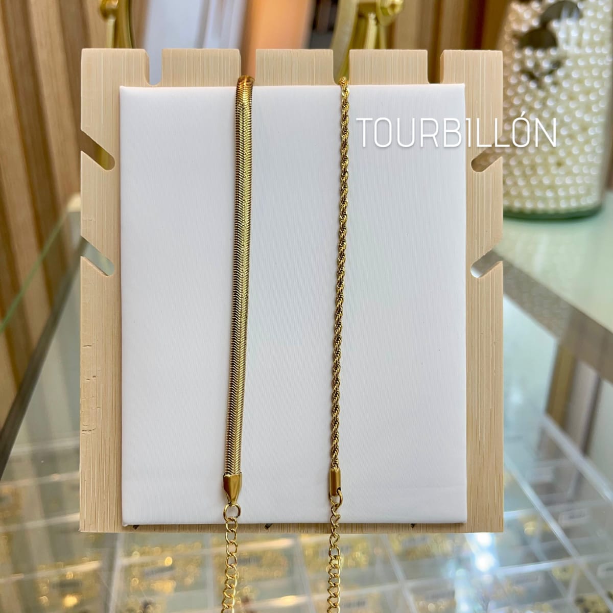 Pulsera tejido tourbillón serpiente acero / unidad4