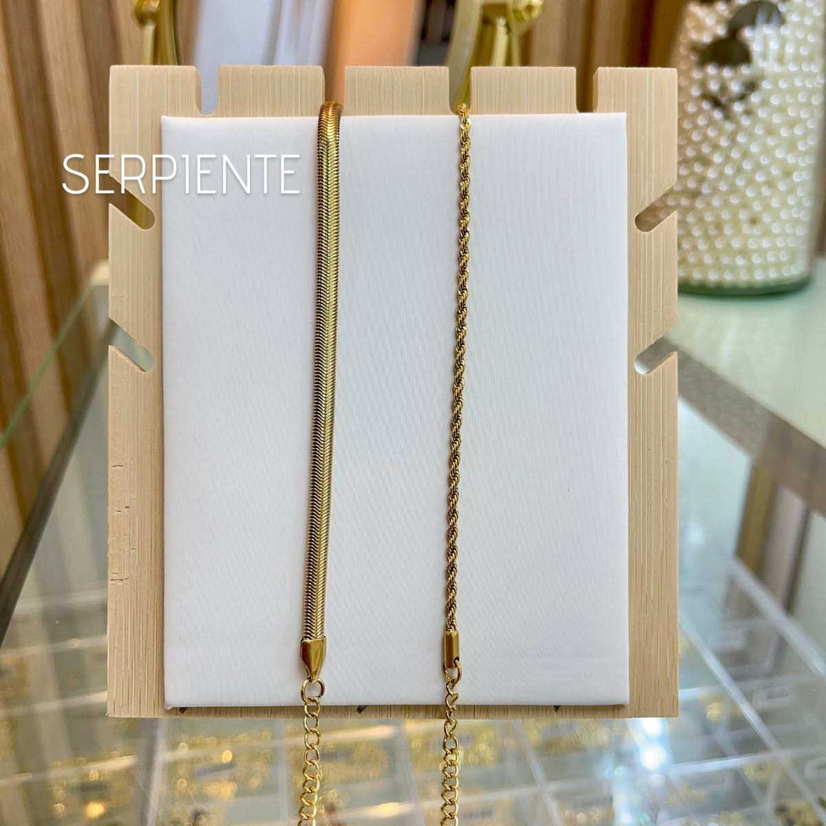 Pulsera tejido tourbillón serpiente acero / unidad5