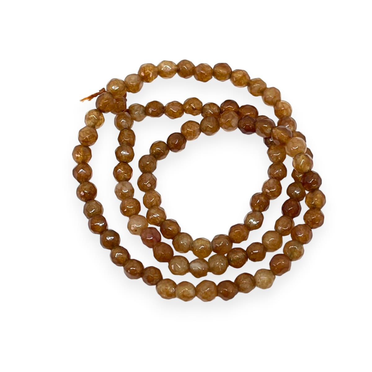 Sarta abalorios cuentas piedra ágata / tira7