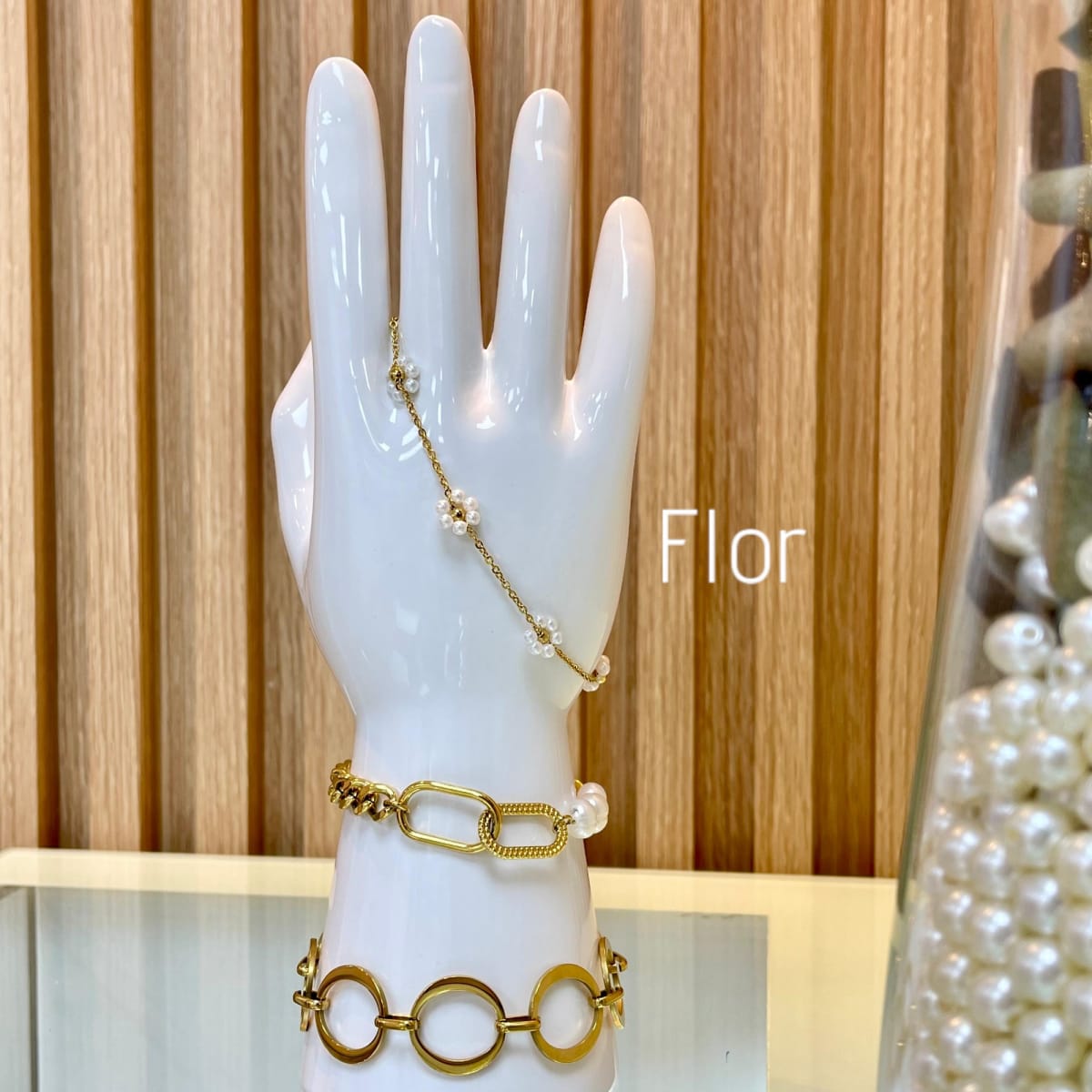 Pulsera dorada surtida VTE / unidad5