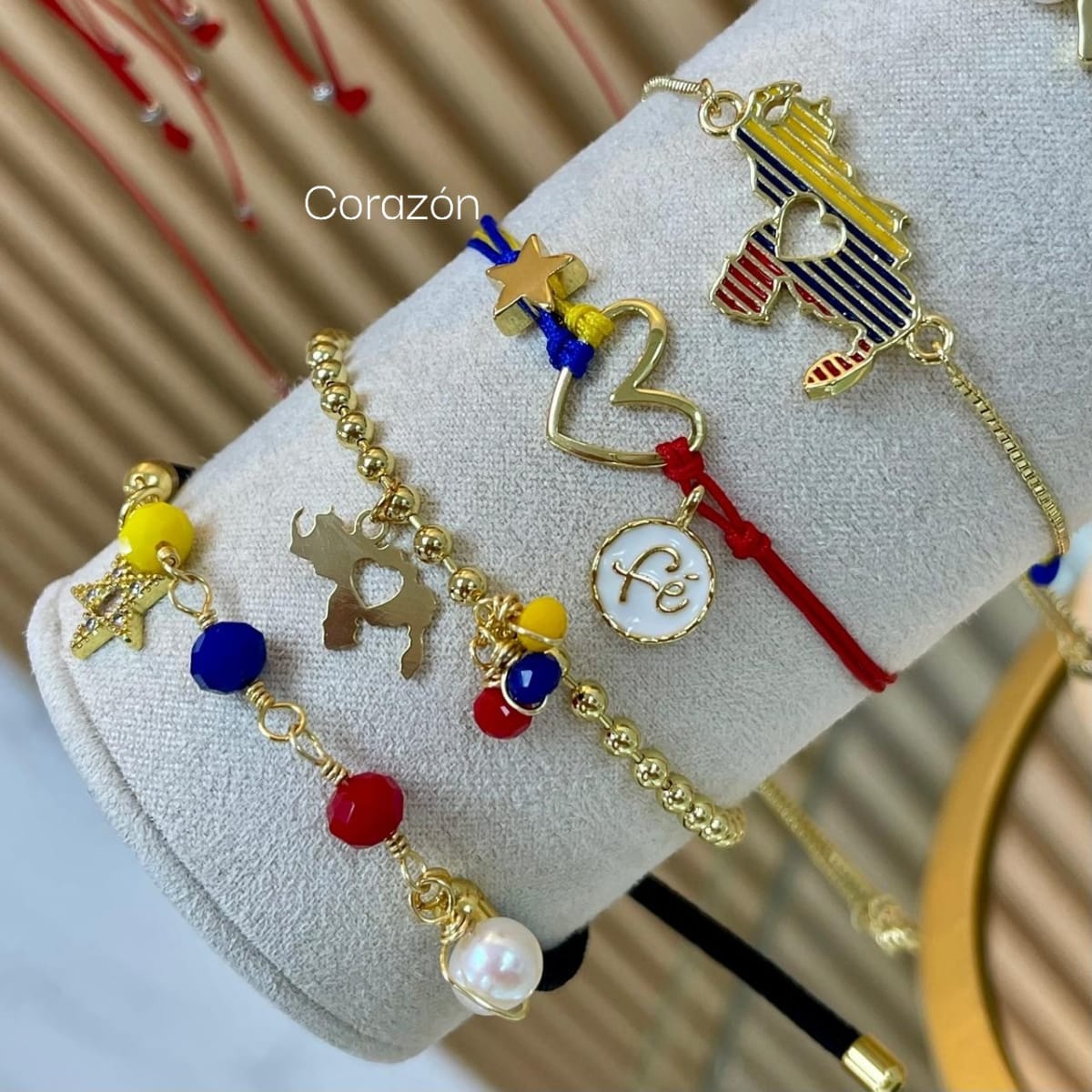 Pulseras tricolor venezuela vte / unidad4