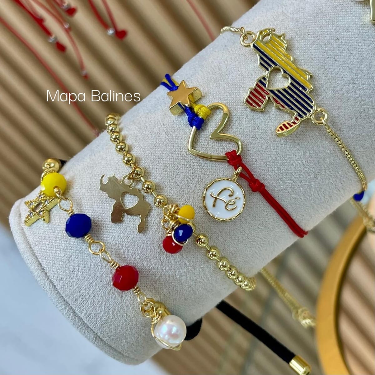 Pulseras tricolor venezuela vte / unidad3