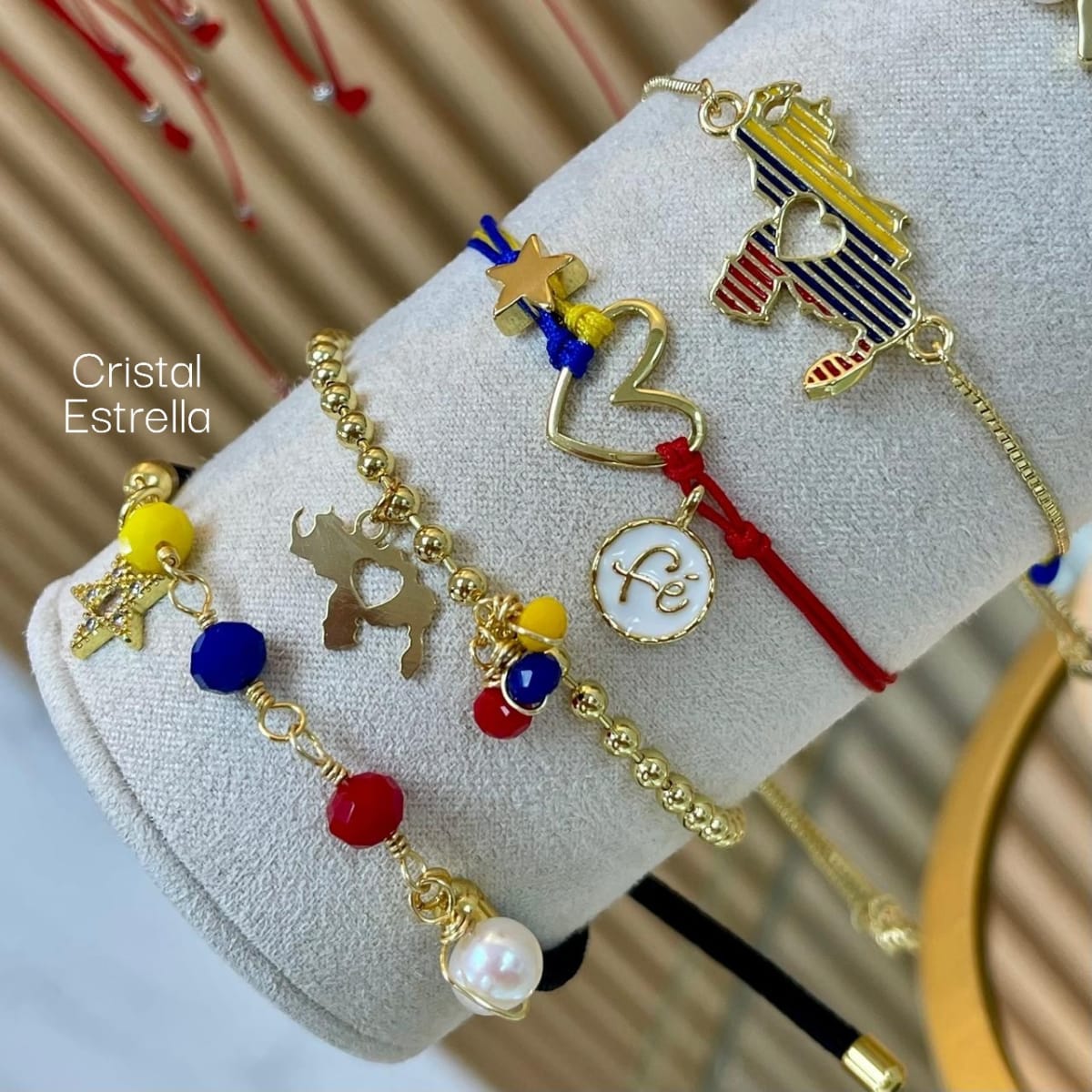 Pulseras tricolor venezuela vte / unidad2